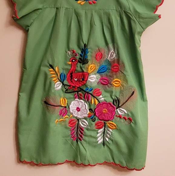 Embroidered girl dresses, dresses blusas, casual d - Picture 2 of 6